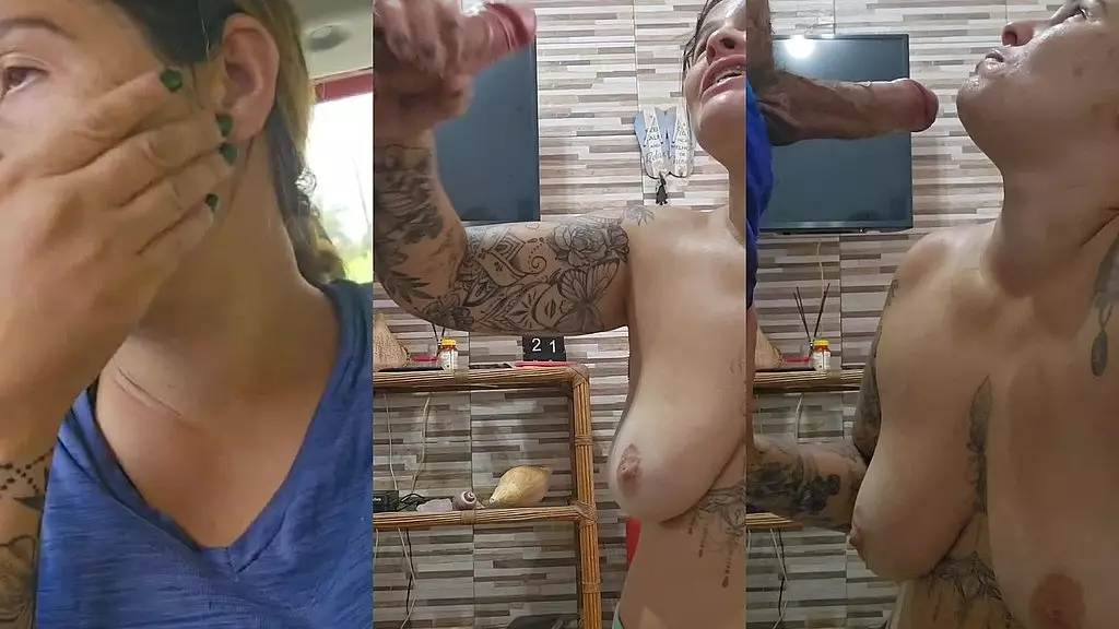 estava saindo do deposito e um cara me ofereceu carona, conversamos bastante e du nada eu ja tava com a boca no pau dele