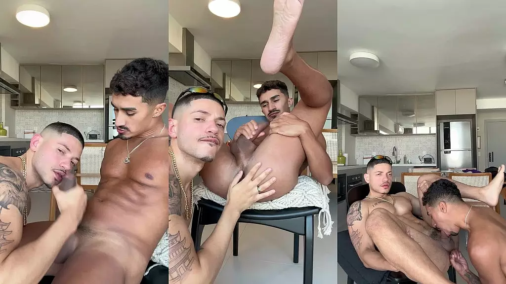 tentei dar pro joseph mas quase nao aguentei sendar no pauzao dele. - часть I