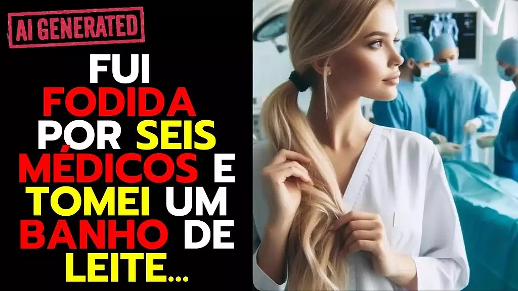 seis medicos foderam meu cuzinho e minha buceta, mamei todos eles e ganhei muito leite! eu adorei