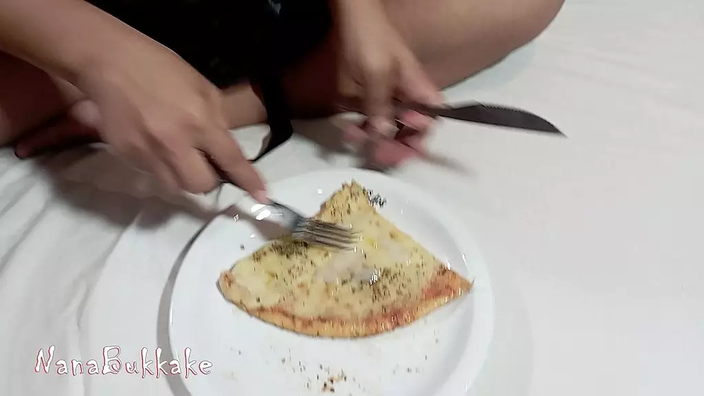никогда не было такого: comi pizza com a porra do big dotado negro que me fodeu