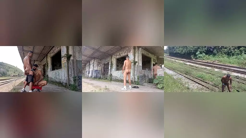 os mascarados no vagao заброшено