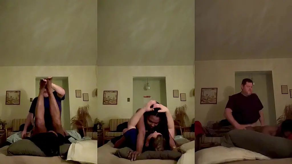 amateur ebony with coworker after work.