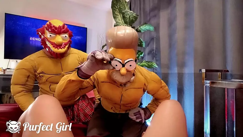 рабыня Лея сюрприз (pmv) - Синди Старфолл Звездные войны Симпсоны порно пародия