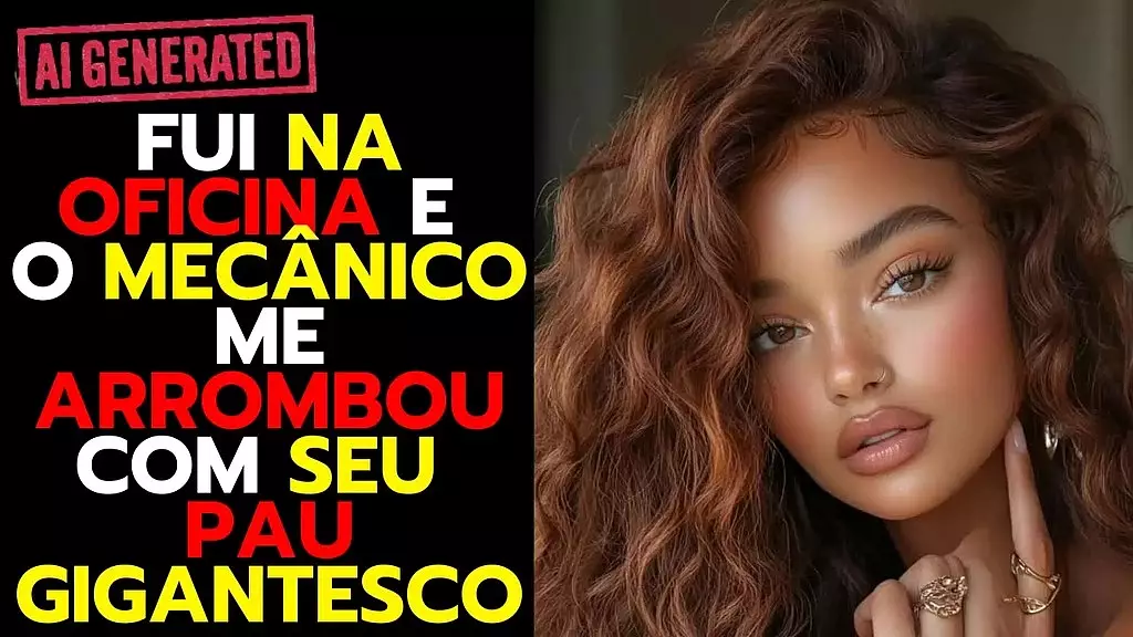 o pau monstruoso do mecanico deixou meu cuzinho arrombado e cheio de leite