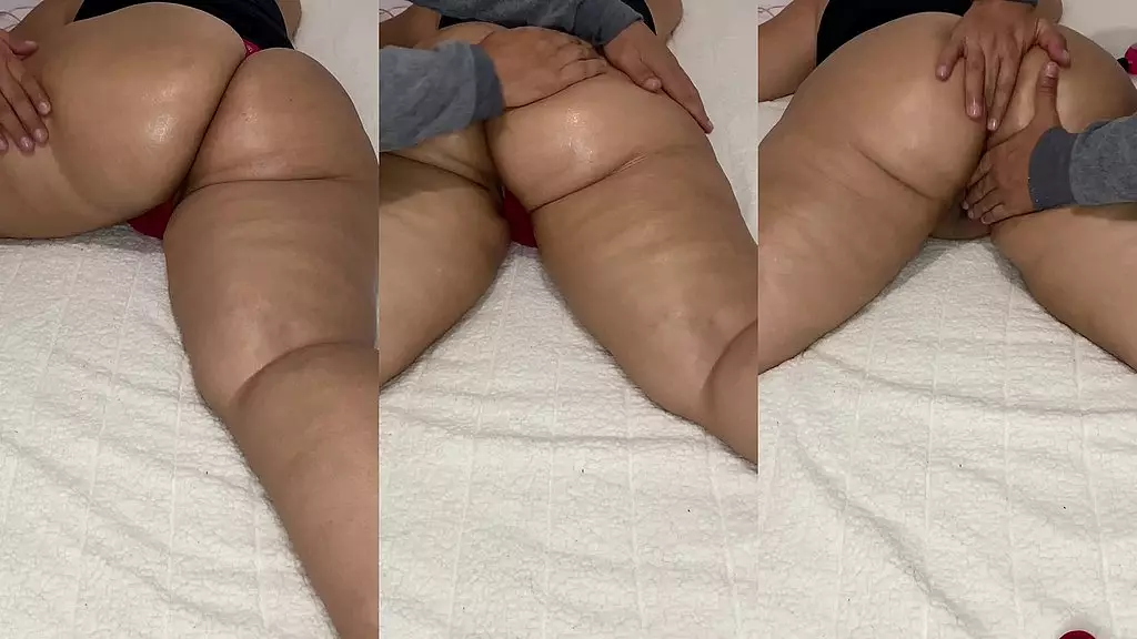 le fui infiel a mi marido con su jojo. me da un rico masaje en mi culo grande