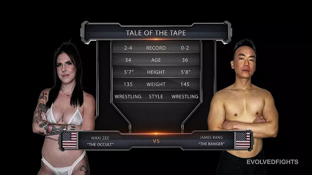 Никки Зи против Джеймса Бэнга