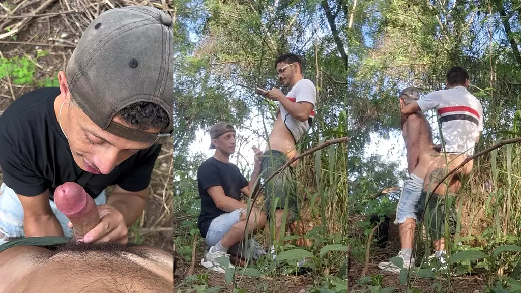 gozei dentro do boy na trilha