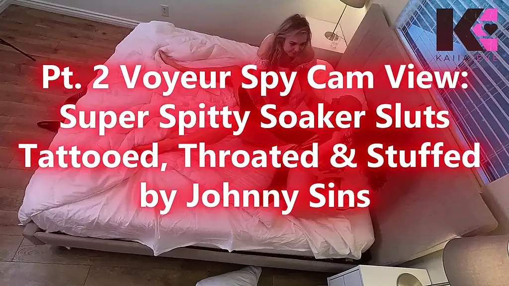 ч. 2, вид со скрытой камеры вуайериста: супер-плевающие шлюхи: татуированные, трахнутые в горло и набитые