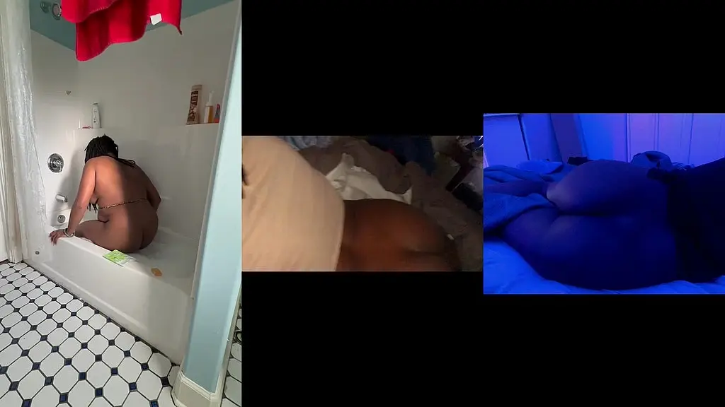 amateur homemade ebony booty shots