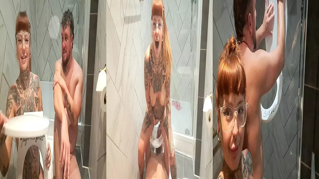 серия сидений для унитазов, эпизод 2! Мой личный раб-унитаз!