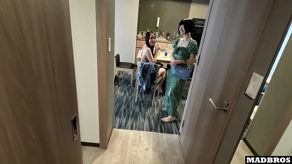 horny japanese sharemates caught fucking in the bathroom and getting constant orgasms for hours !!!
