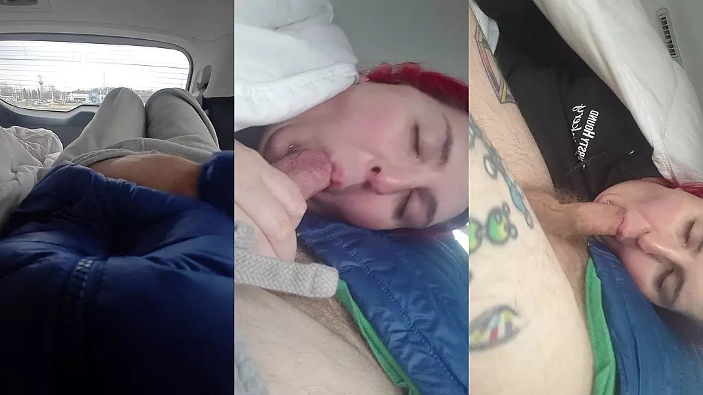 mtf азиатская американка рыжая транссексуалка шлюха с спермой impregnablelexa сосет и трахается на публике на заднем сиденье автомобиля на парковке заправочной станции