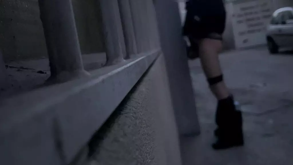 amateur boys pissing in the street, one tries a quick blowjob