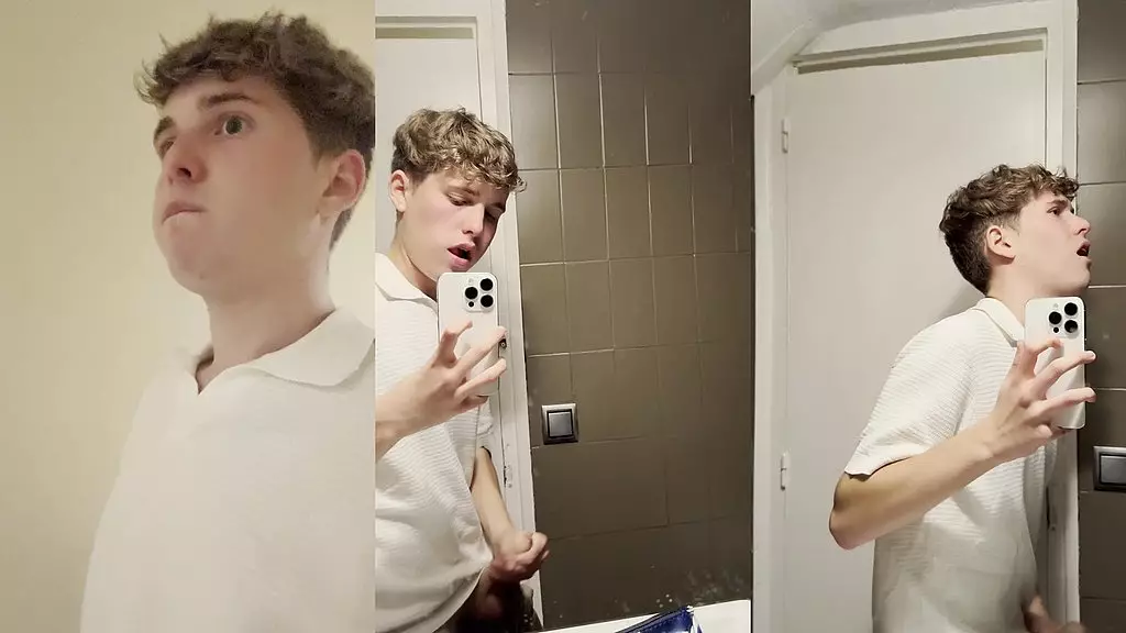 подросток с фимозом уходит из привычной трапезы для мастурбации - видео полностью