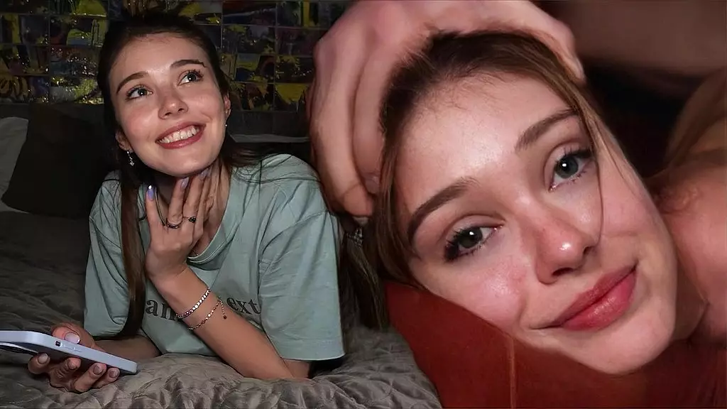 18-летняя студентка-шлюха грубо трахается в ее общежитии