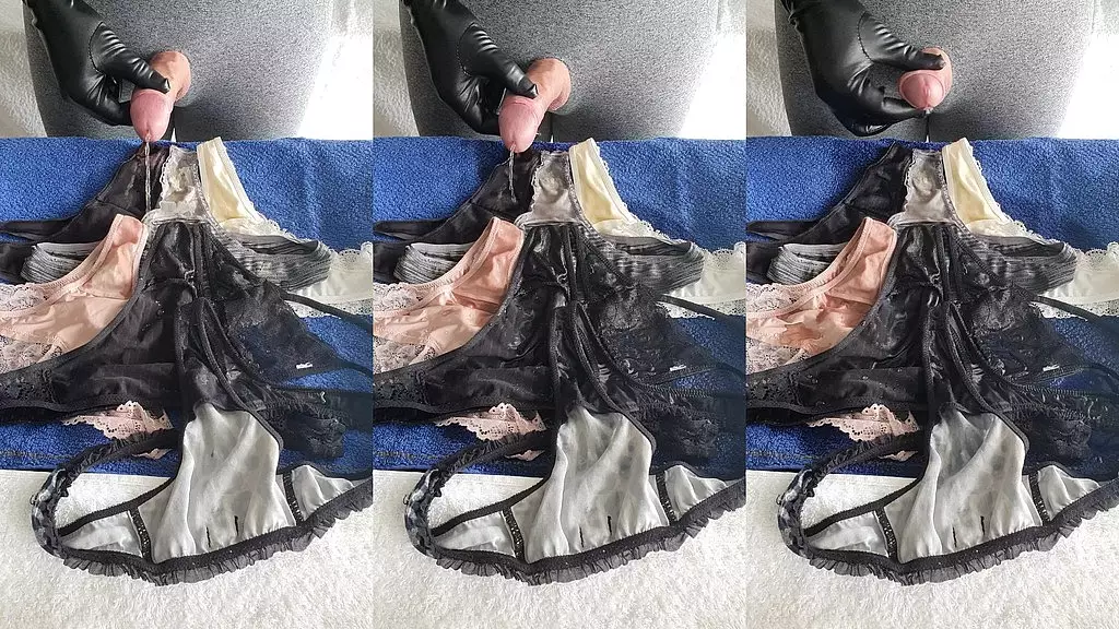 пописай и кончи на использованные трусики лучшей подруги!