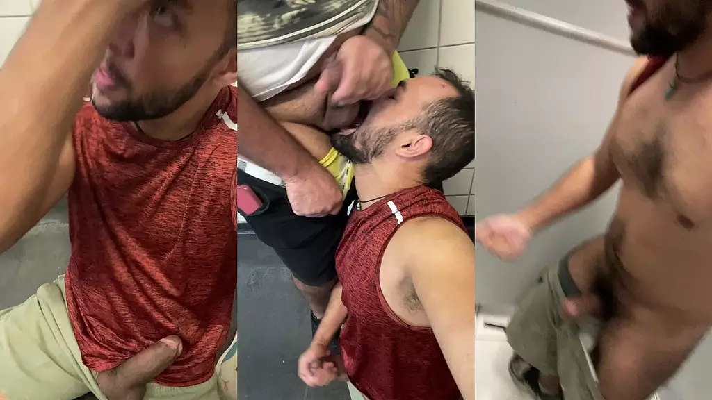 сексуальная оргия геев-латиноамериканцев, так desconhecidos, sem camisinha no Banheiro da Rodoviaria. - эп03