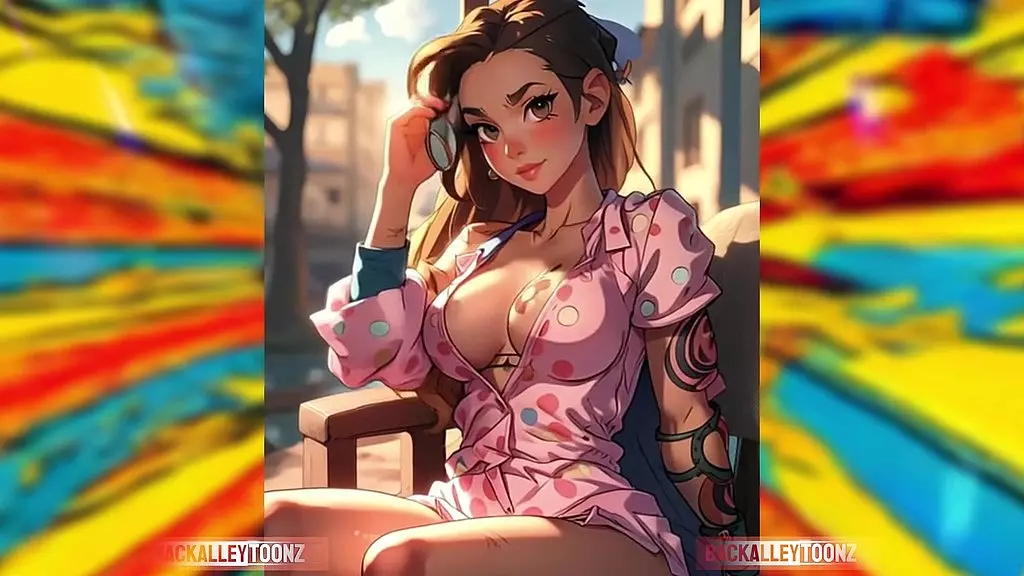 едва прикрытая - 3D AI девушки, которые не оставляют места для воображения