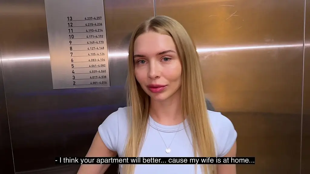 подцепить незнакомку в лифте - самый быстрый способ заняться сексом