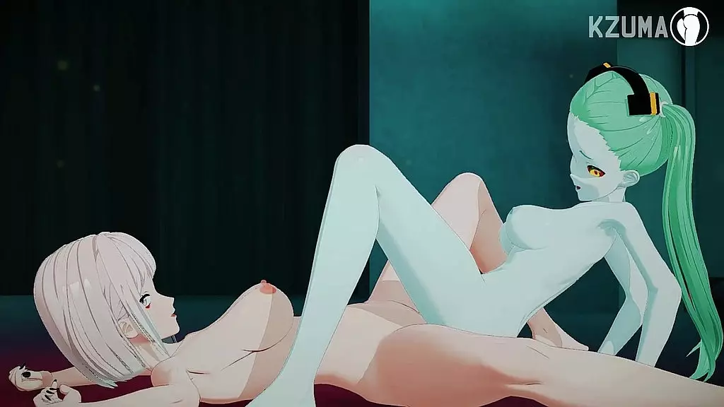 lucy e rebecca se pegando gostoso colando o velcro - аниме хентай 3d без цензуры