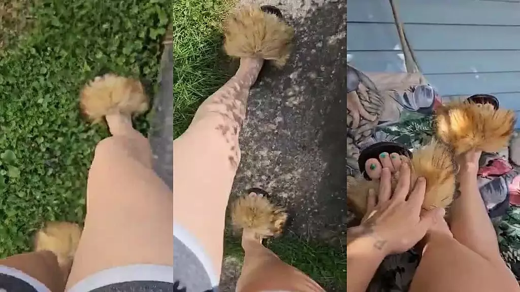 летний фетиш на ноги