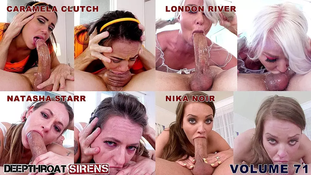 подборка сирен с глубокой глоткой - том 71 - глубокая глотка и трах в рот, минеты, полные сцены с участием Аманды Блоун, Арии Остин, Кэти Ст. Айвз, Шина Райдер
