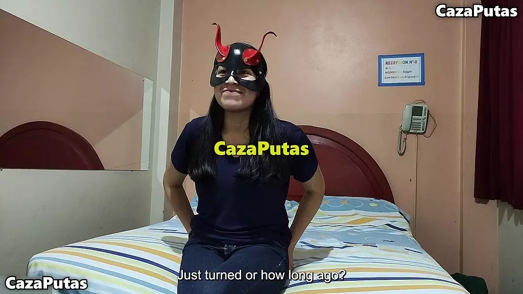 Madre Soltera Enda Cono lleno de Semen en Un Casting Falso