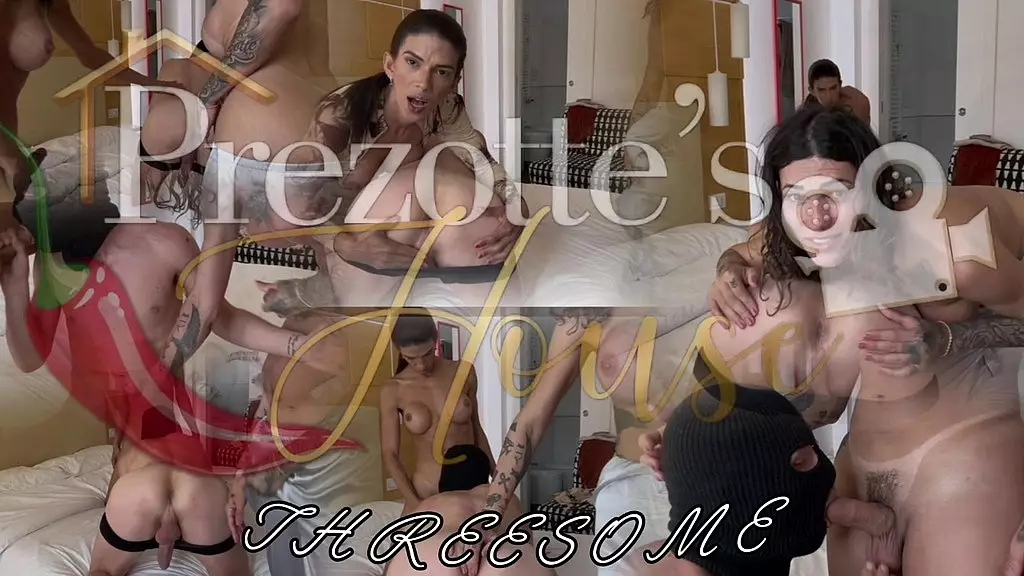 threesome com sabrina prezotte ea ts dani santos, exo grupal com travestis brasileiras sem limites