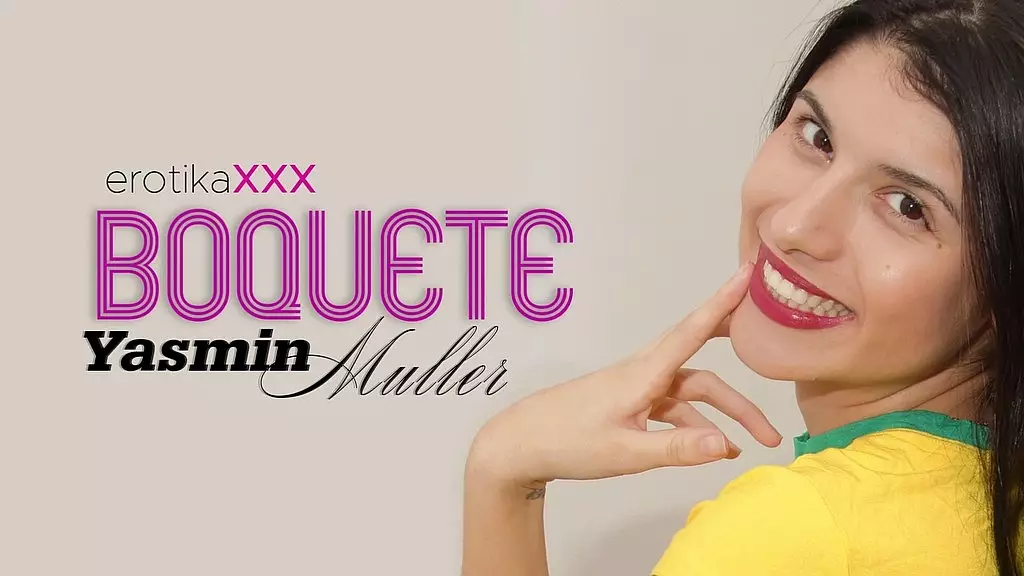 бразильская нимфетка Ясмин Мюллер устраивает минет своей подруге Деде Сильвер