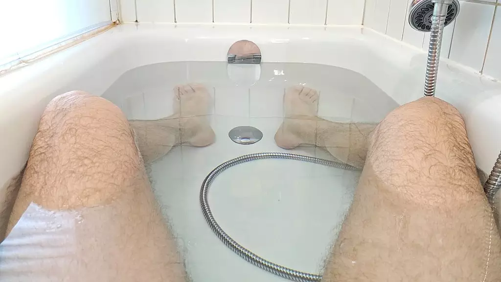 cum in bath