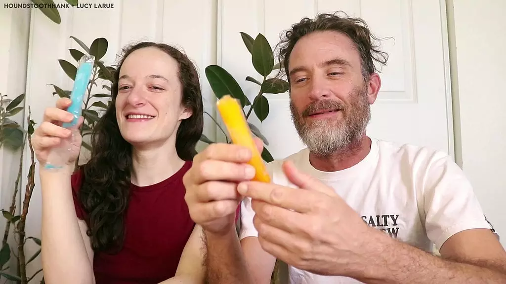 откровенный перекус bts ice pop с люси ларю