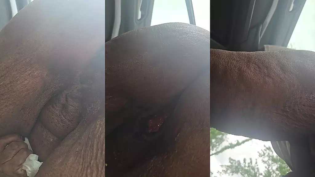 она пописала, и я вылизал ее дочиста