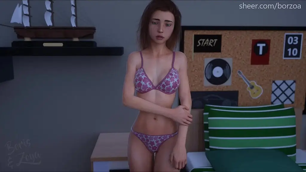 even though the anal hurts a lot. she bvely lets me cum inside her virgin ass (milfy city - sa - 3/4)