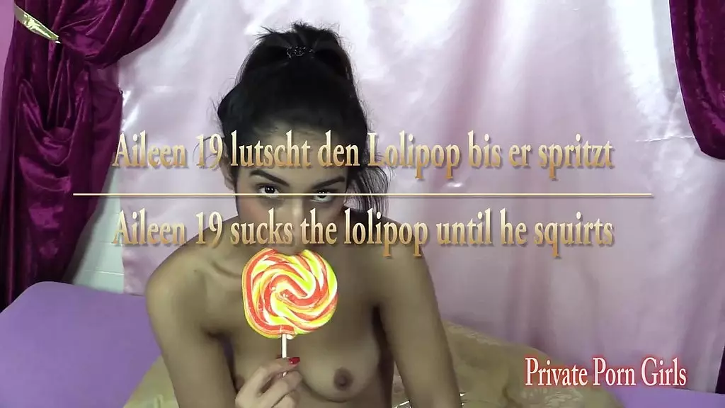 19 лет спустя леденец пускает брызги