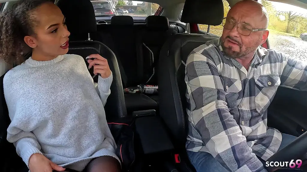 german half african brown skin small tits teen lia amalia pick up for no condom fuck by old guy