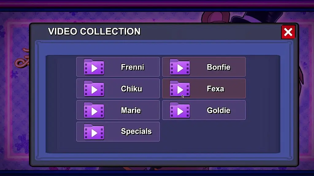 fapnaf все сцены