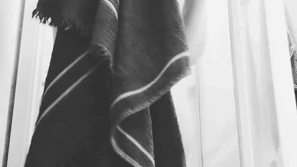 en sortant de la douche