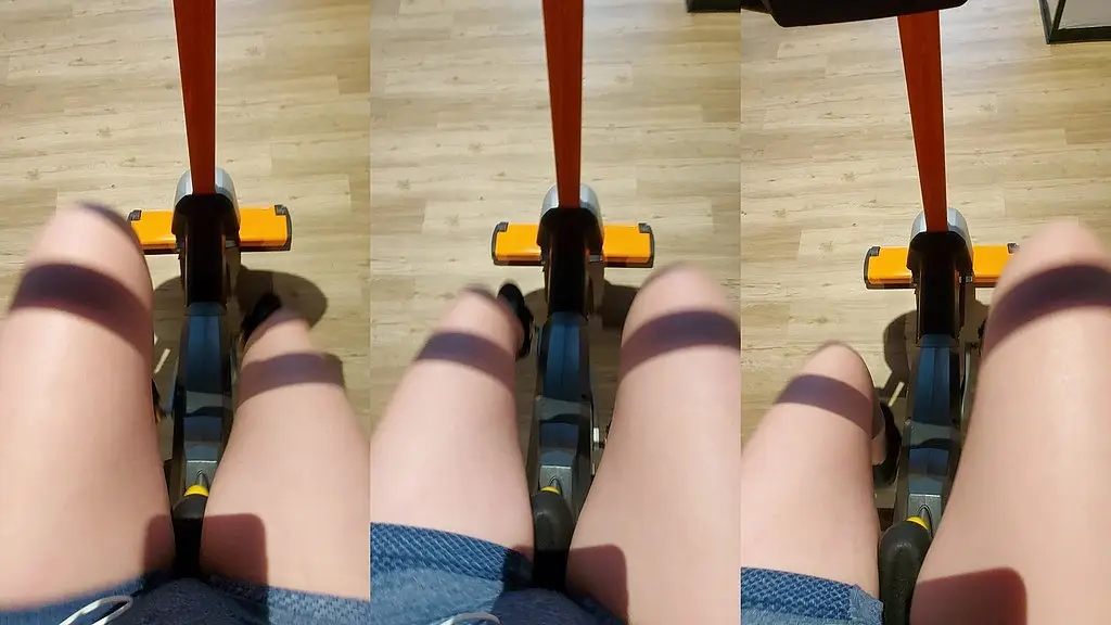 l est go faire du velo ! t aime bien la vue mon chou ?