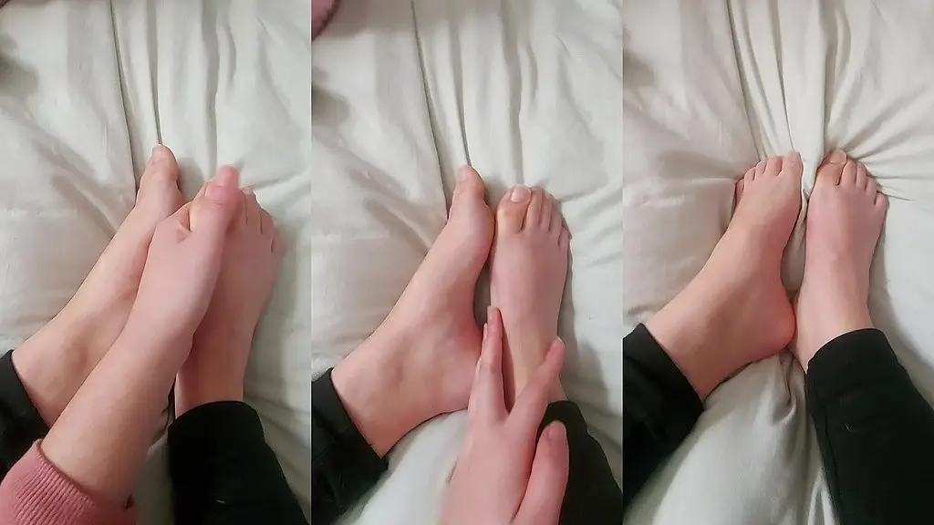 petit video de caresse sur mes pieds