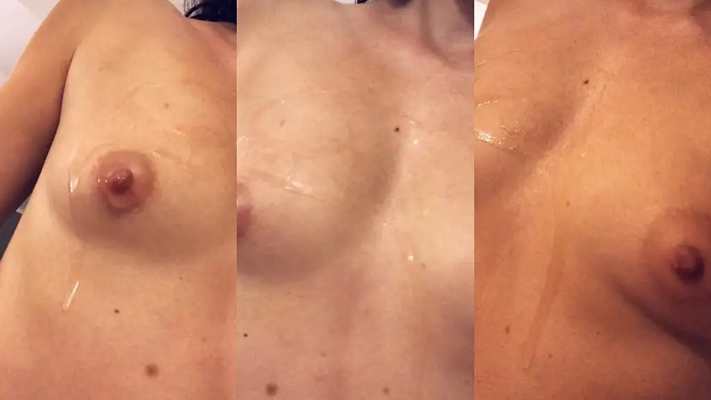 j’adore avoir du sperme chaud sur mes seins