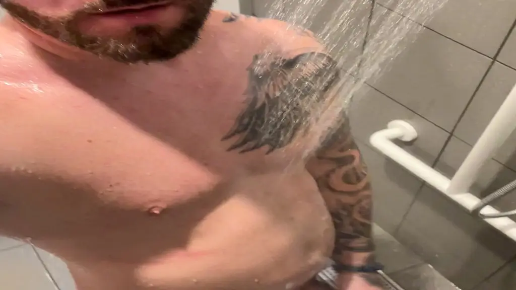 petite douche apres le sport