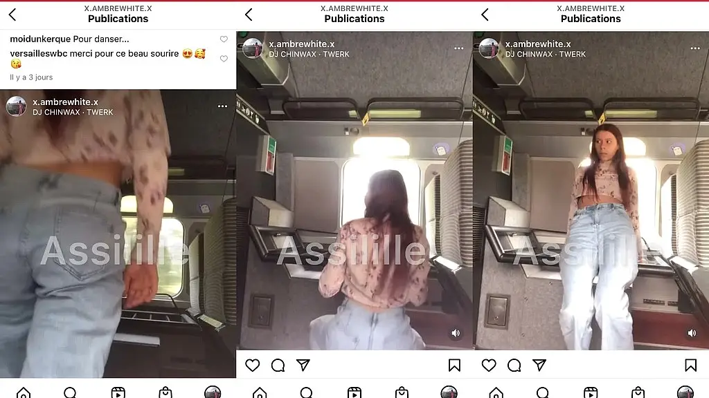 petite video dans le train