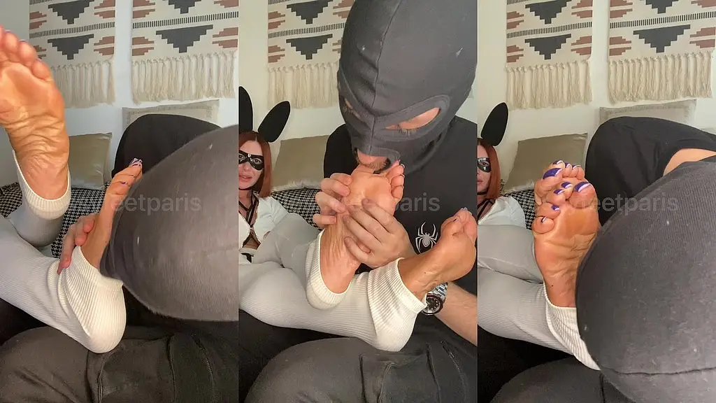 bonne fetes de paques un bon lechage de pieds avec un bon chien ...