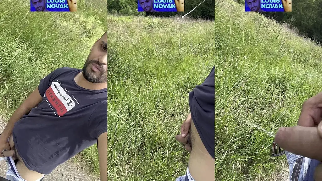unzipping my pants and taking a piss on the fields 