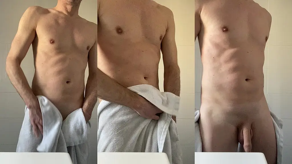 sortir de la douche !!