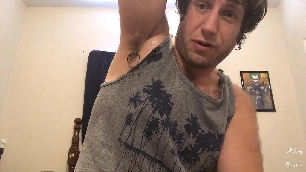 cum covered armpit worship gay joi