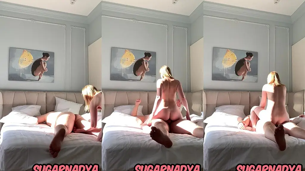 sugarnadya got tired of just working and decided to play with her man s dick