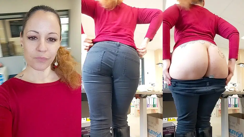 hello mes loulous c est lundi !une petite exhib au boulot, ca faisait ...