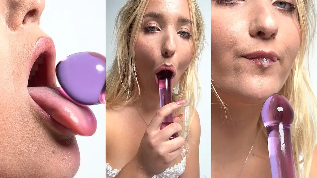 j adore ce petit gode rose