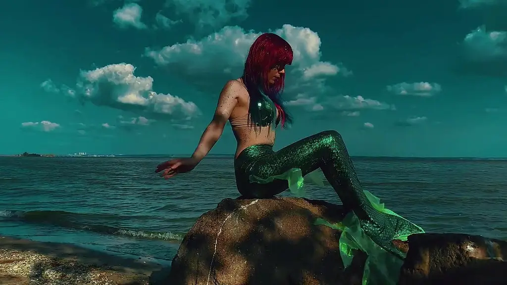 you re spying on a mermaid